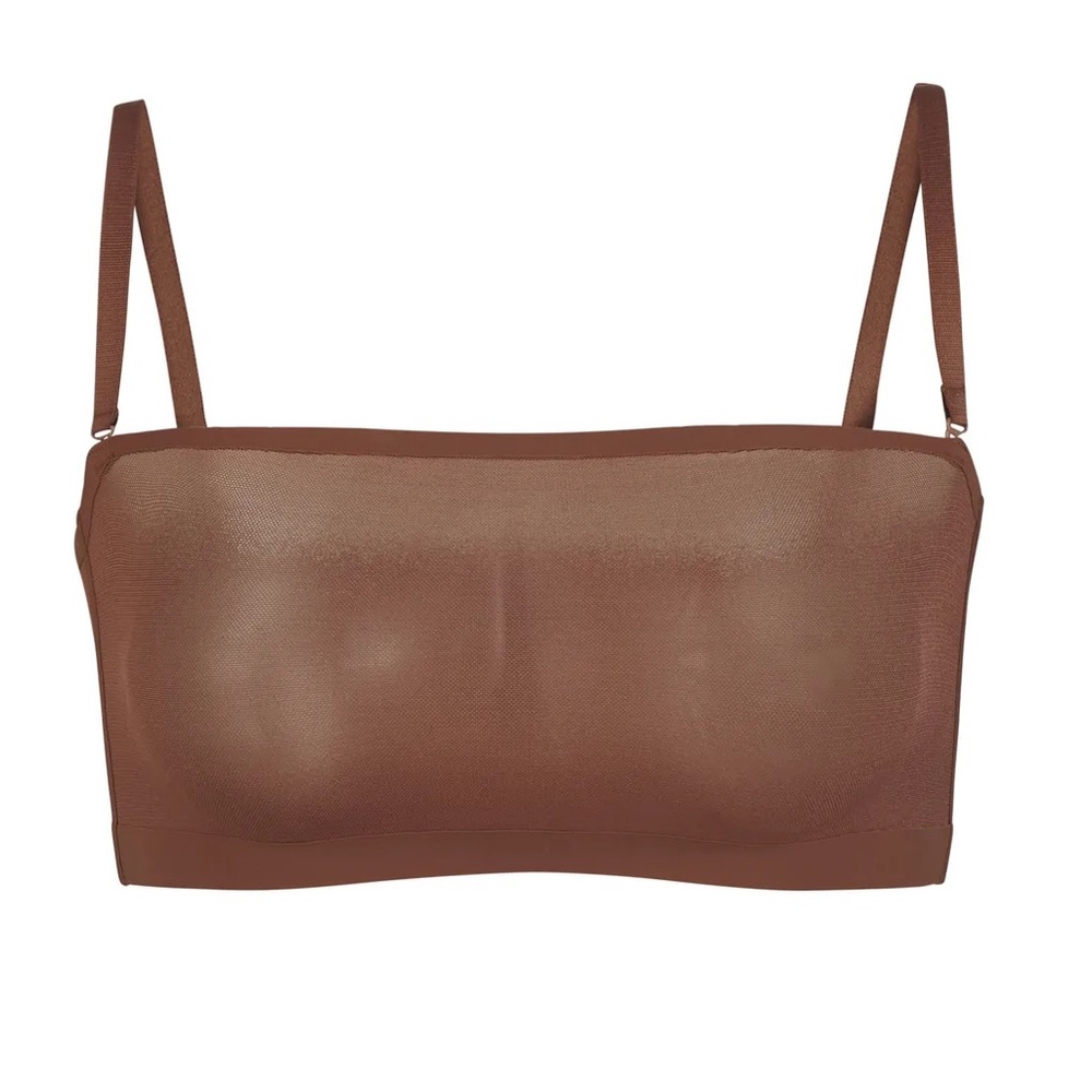 SKIMS SHEER SCULPT BANDEAU Bra Top